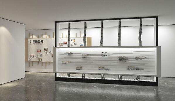 房地產文化墻制作效果圖