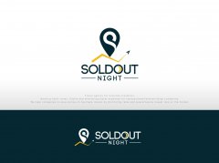 商務(wù)旅游定制SoldoutNight公司logo設(shè)計