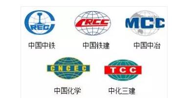 中國國企建筑公司LOGO案例