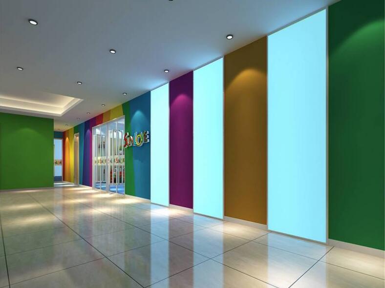 外國公司入口形象墻制作