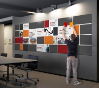 企業(yè)磁性文化墻制作