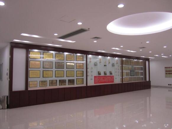 企業榮譽文化墻制作效果圖