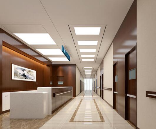 醫院走廊文化墻制作效果圖