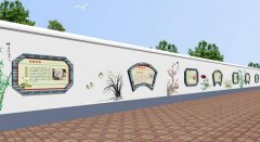 校園主題文化墻制作效果圖