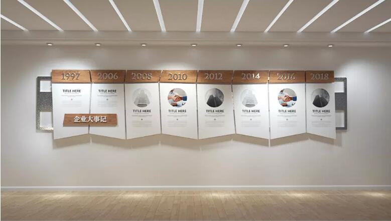 木質企業(yè)文化墻制作文化墻制作效果圖