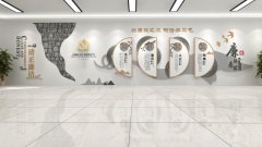 廉潔文化墻展示圖